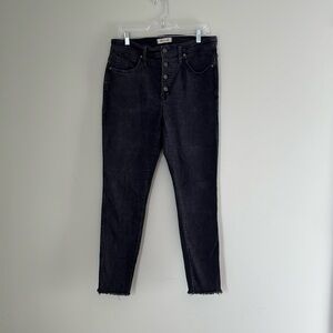 Madewell black denim